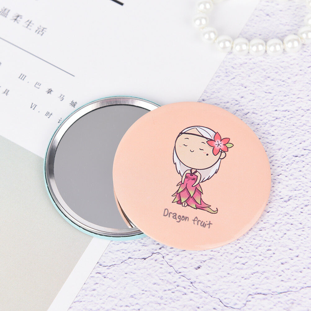 1x Lady Girl Cute Mini Makeup Cosmetic Portable Pocket Mirror Random Colo.l8