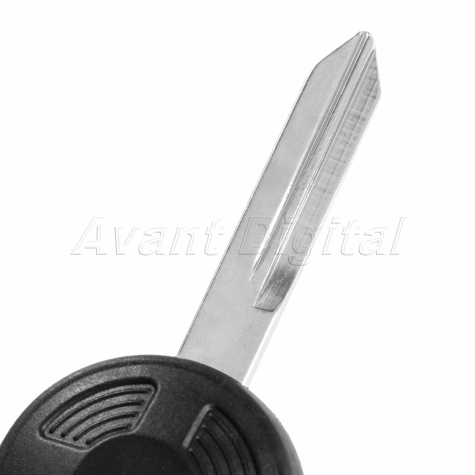 For Ford Escape Edge Remote Keyless Entry Fob Combo Key Uncut Head Ignition Case