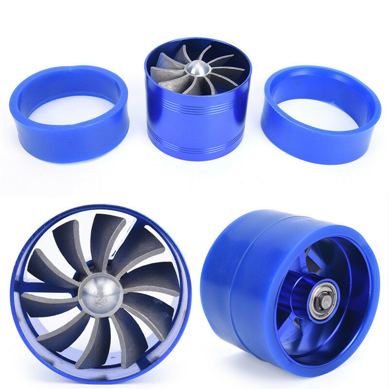 Universal Tornado Turbo Single Fan Air Intake Fuel Saver Fan Turbonator  JfJBDD