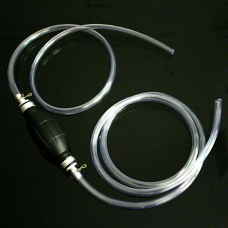 Portable Manual Car Siphon Pump Fuel Gas Transfer Oil Liquid -Hand Air Pumps Kit