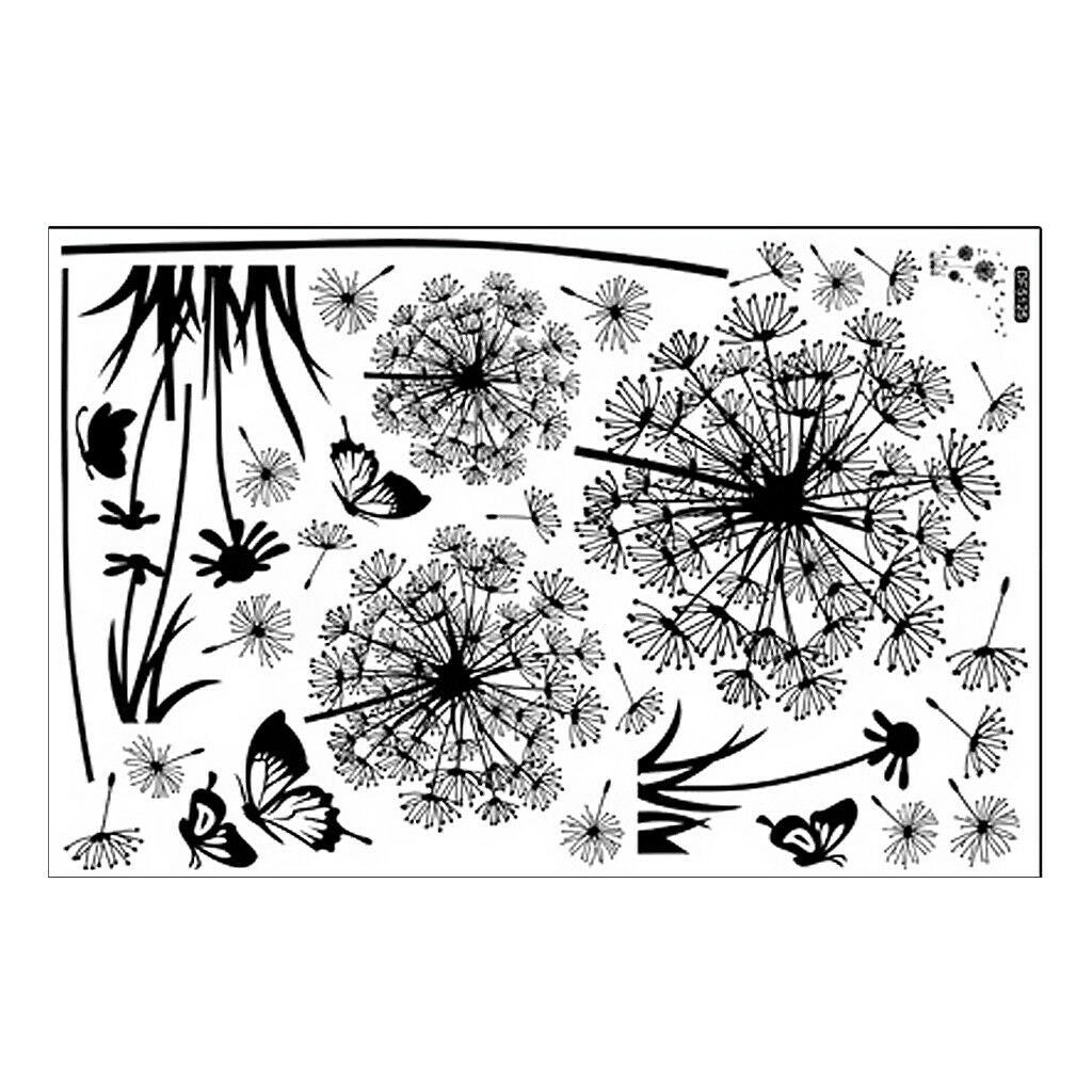 Black  Wall Decals Baby Nursery Kids Bedroom Stickers Art Decor
