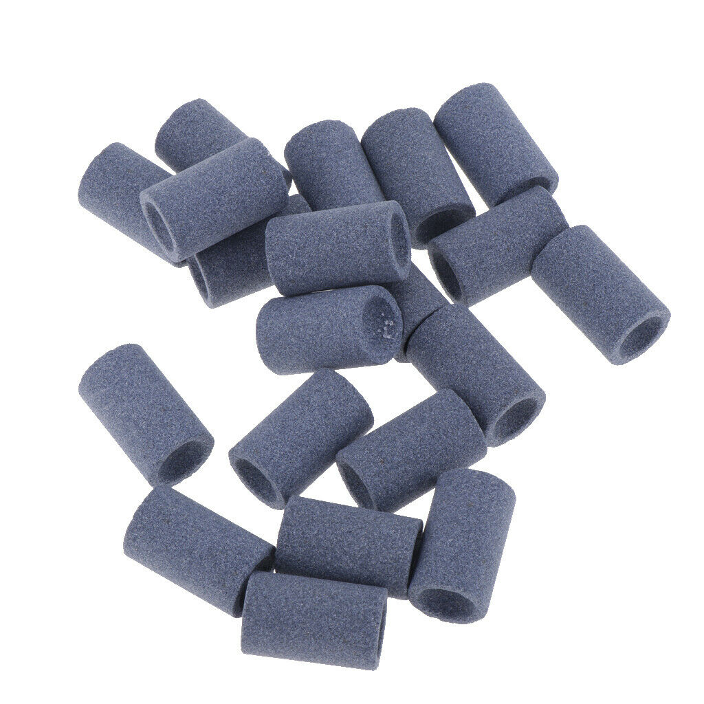 20Pcs Round Dart Points Sharpener Sharpening Sand Stone for Dart Steel Tips