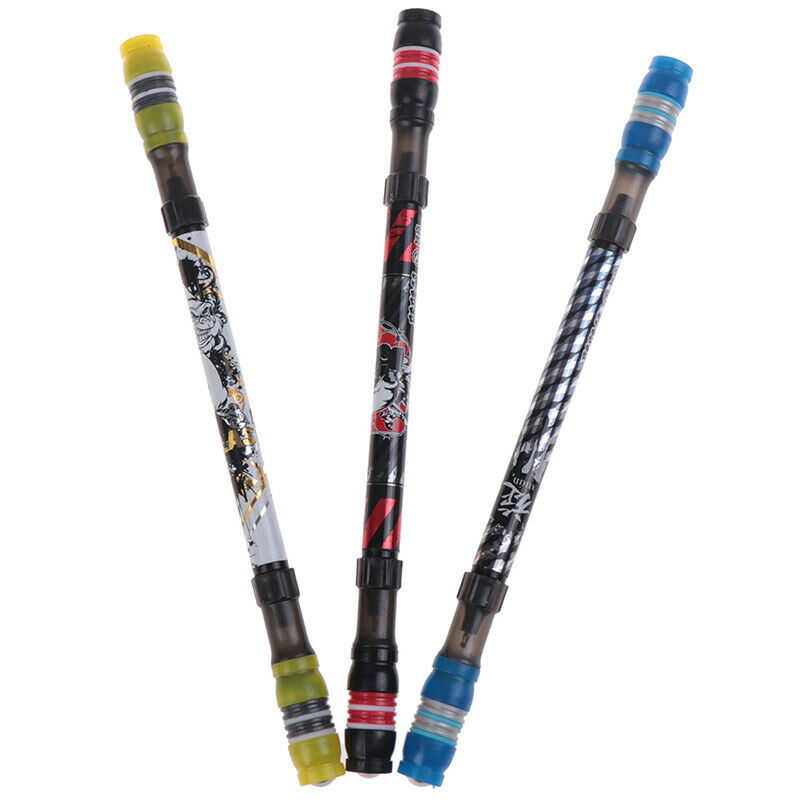 Ball Point Penspinning Non Slip Coated Spinning Pen Learning Office Suppli.l8