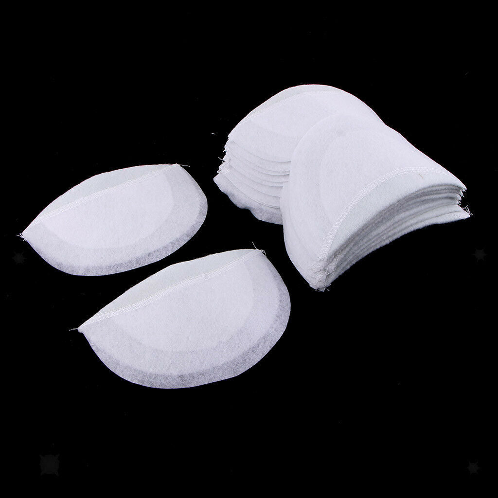 10 Pairs Cotton Shoulder Pads Sew-In Padding DIY Clothing Sewing Accessories