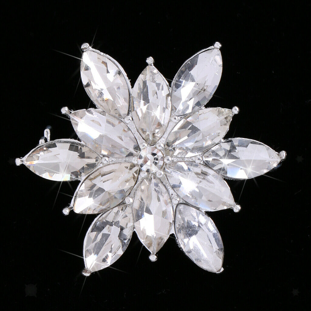 Snowflake Wedding Christmas Brooch Pin Men Women Broach Pin Jewelry
