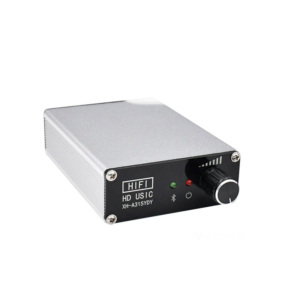 2X100W Dual TPA3116D2 Bluetooth Power Amplifier Board Aluminum Shell Wireless