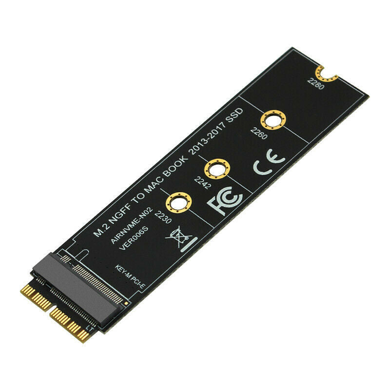 M.2 NVME SSD Convert Adapter Card for MacBook Air Pro Retina 2013-2017 NVME/AHW8