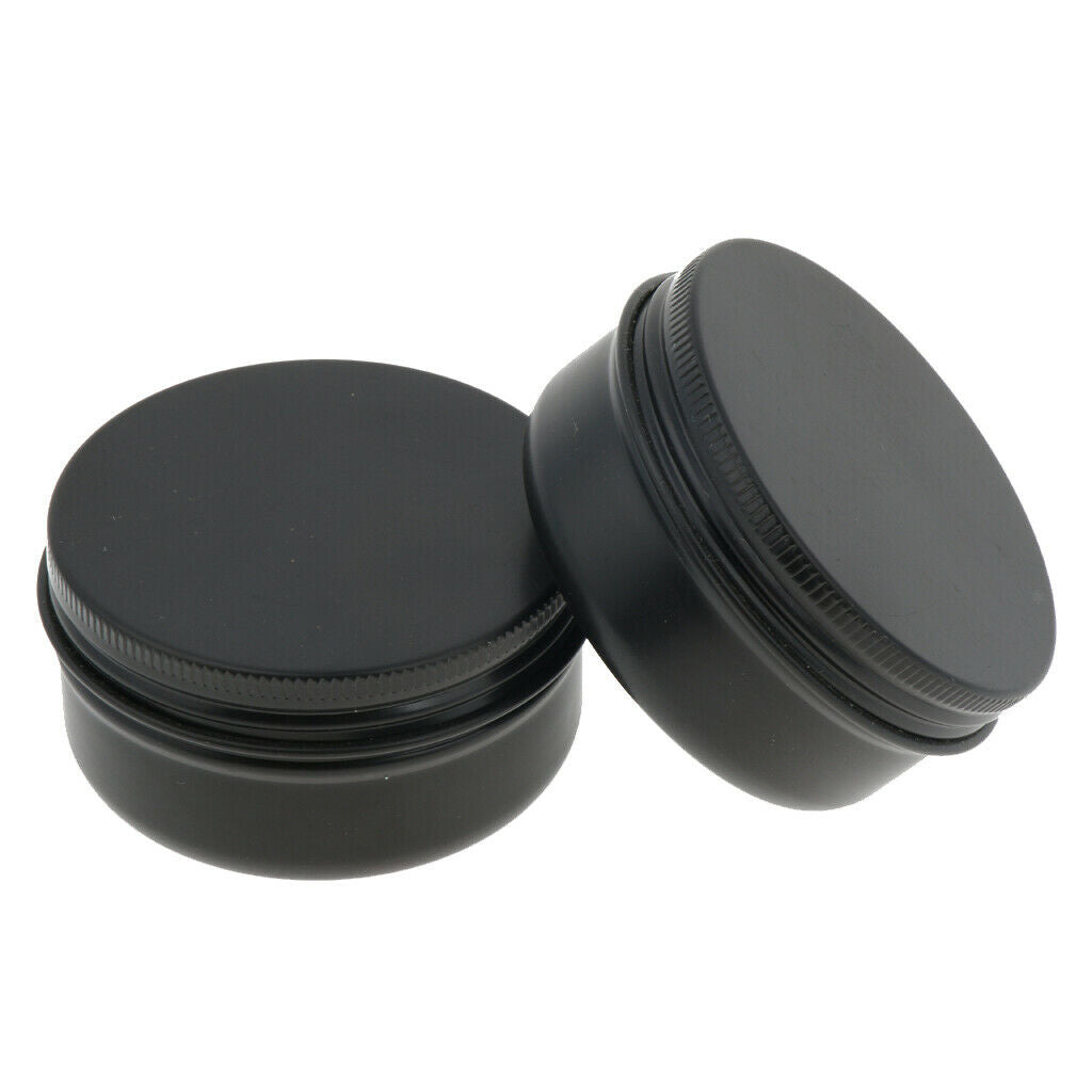 10Pcs Empty Aluminium Cosmetic Pot   Tin Containers for Salves Balms 50g