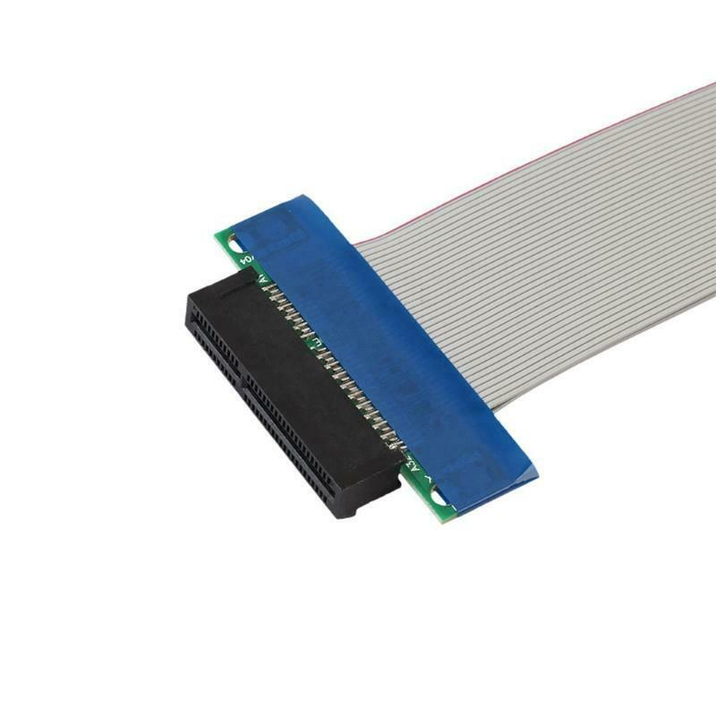 PCI E Graphics Card Extension Cable PCI-E 4X Extender Adapter Male Female Cord