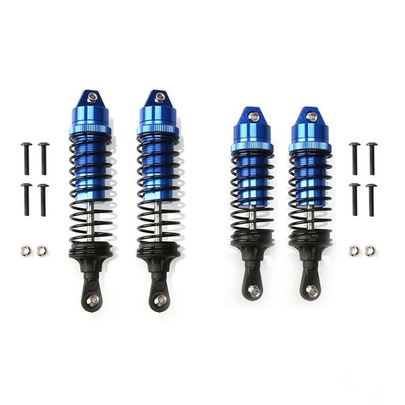 RC Car Shock Absorber 4 Piece Front and Rear Shock Absorber Assembly for 1/10 H6