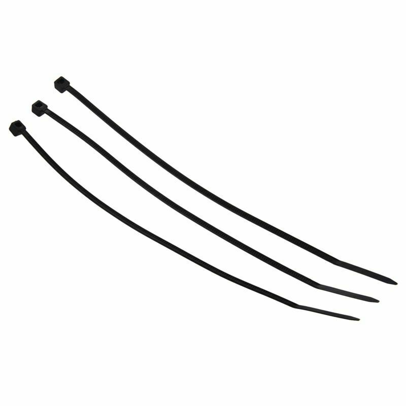 100 x 2.5mmx150mm Self-Lock Electric Cable Zip Cord Fixed Cable Ties Black D9C7