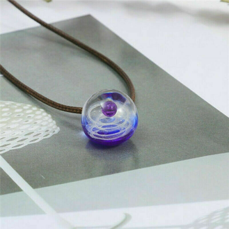 1 Set Transparent Ball Pendant Mold Silicone Epoxy Mould DIY Jewelry Making Tool