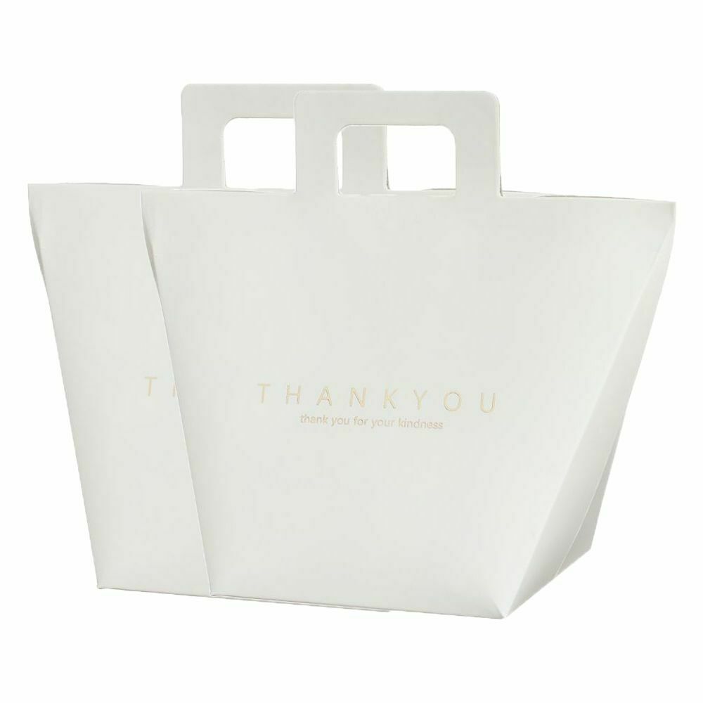 2Pcs Hot Decoration Bags Simple Creative Bronzing Kraft paper Gift Bag Candy Box