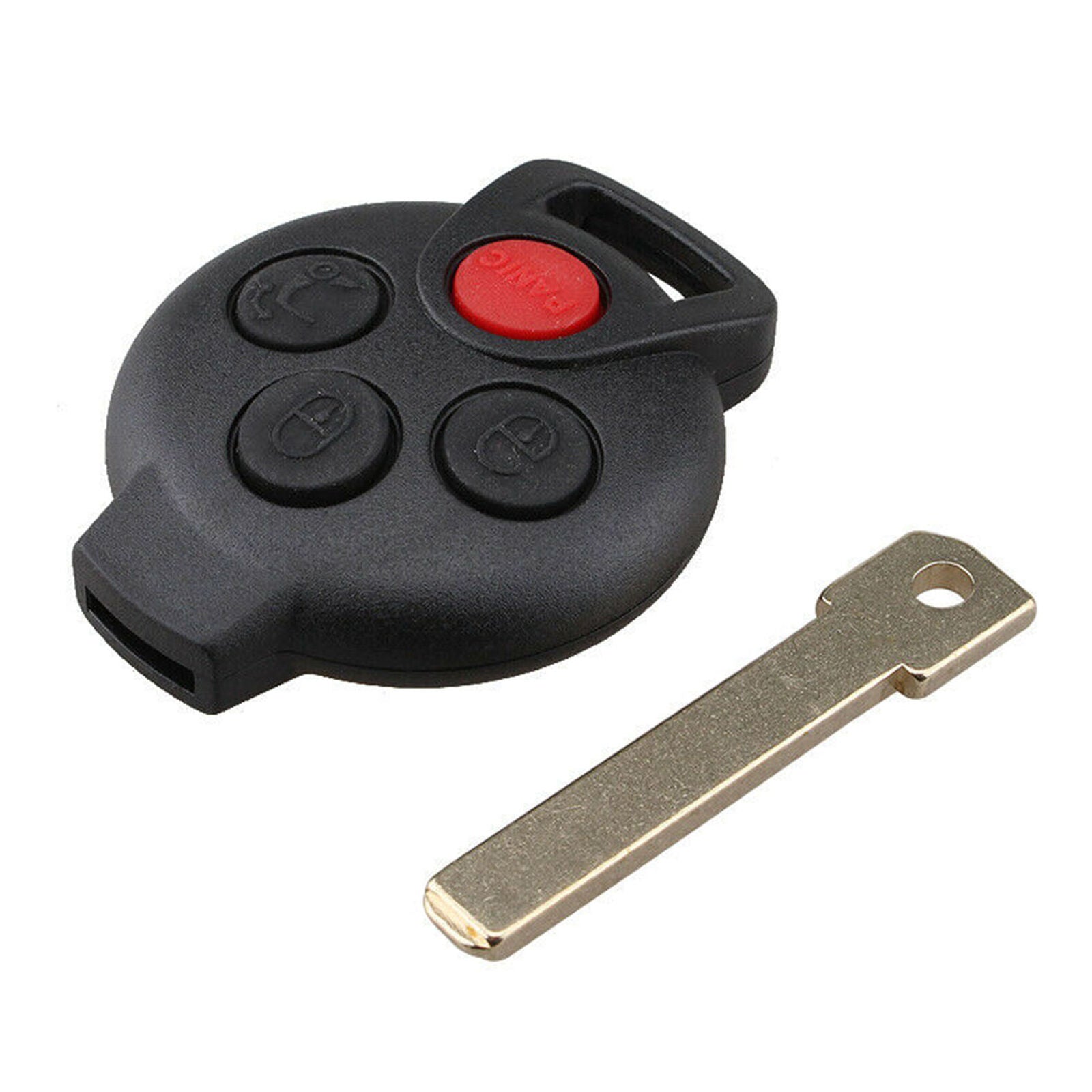 Keyless Remote Key Fob Replacement for 2008-2015 Mercedes-Benz Smart Fortwo