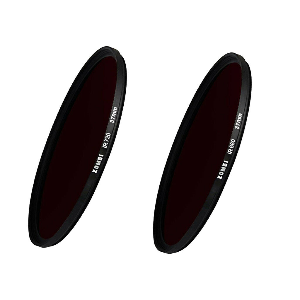 Zomei 37mm Infrared 680nm+720NM X-Ray IR Filter Lens for Nikon DSLR Cameras
