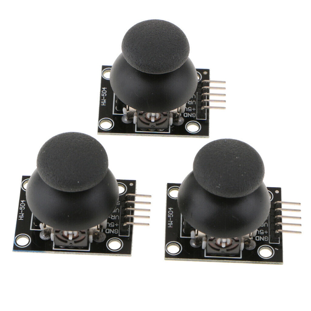 3Pcs Joystick Breakout Module X Y Dual Axis Output for PS2 Game Controller
