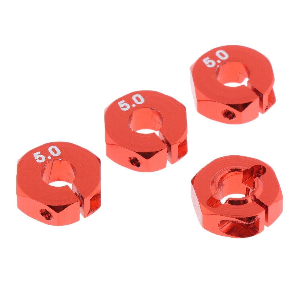 4pcs Wheel Hex 12mm Drive Hubs DIY Parts  /10 RC4WD RC Car Parts 5mm
