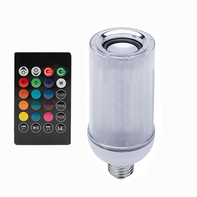 Bluetooth Audio LED Music Light Mobile APP Control Colorful Music Light Smart W8