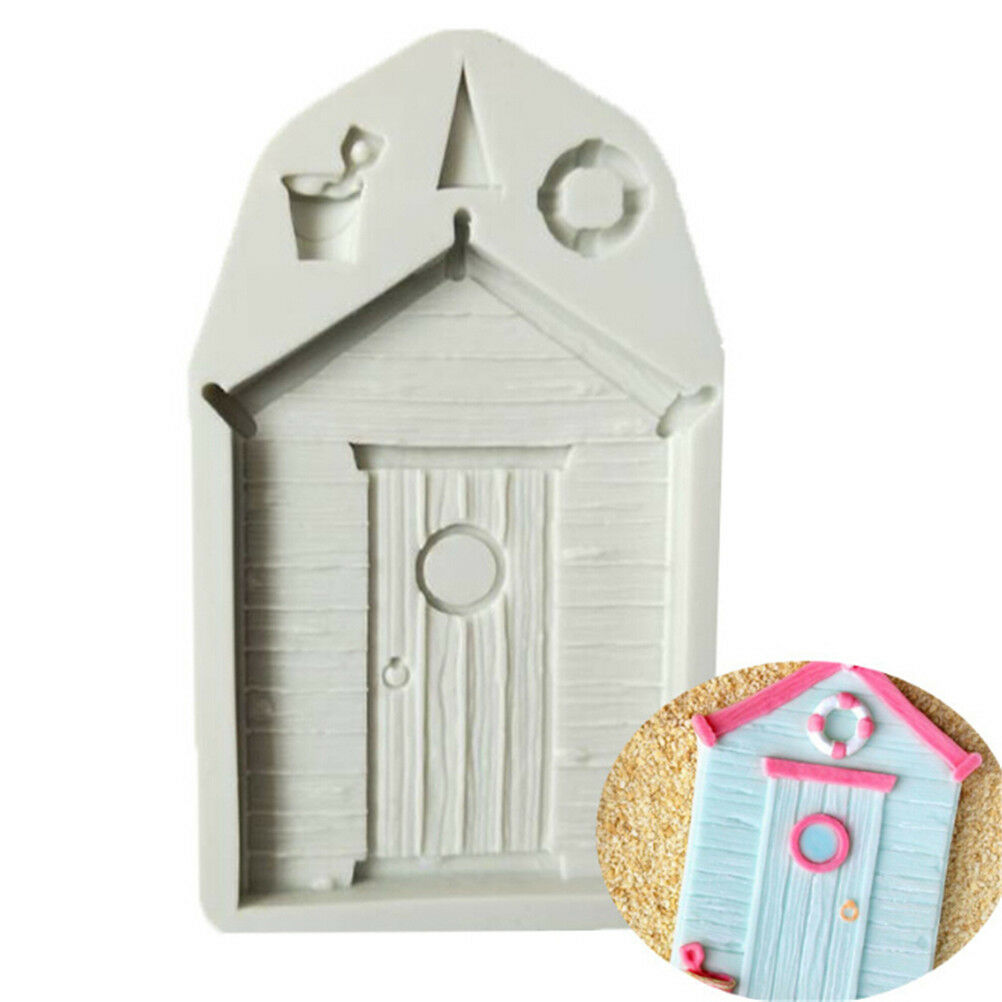House Silicone mold fondant mold cake decorating tool chocolate gumpaste m.l8
