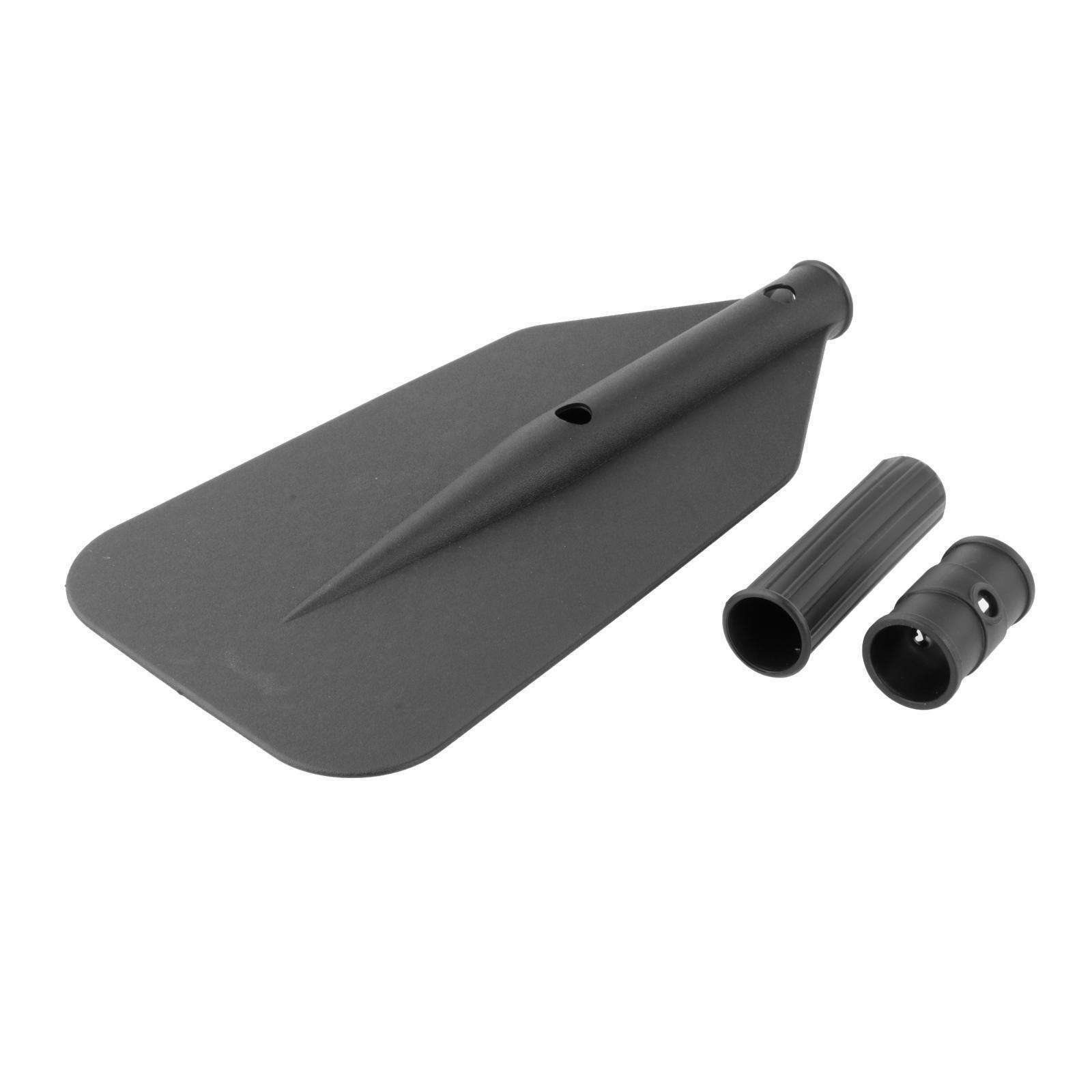 Rubber Kayak Canoe Paddle Blade Leaf Attachment Parts Accessories Black