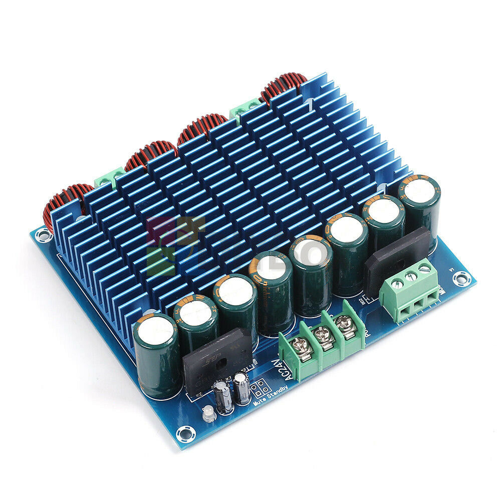XH-M252 2x420W Digital Power Amplifier Module AC 24V Stereo TDA8954TH Dual Chip