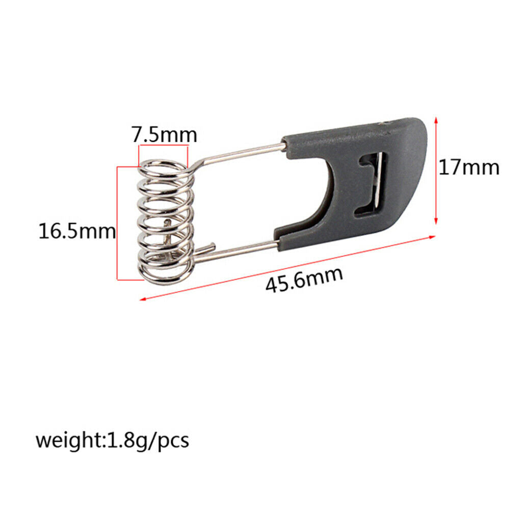 10pcs/set LED Panel Light Spring Clip Ceiling Lamp Injection Metal Made
