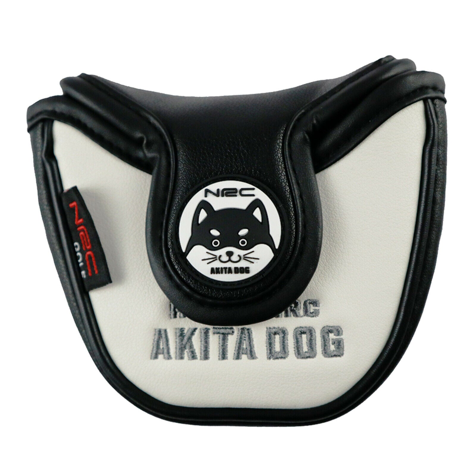 Cartoon Design Golf Mallet Putter Head Cover Protect Clubs Magnet Headcover