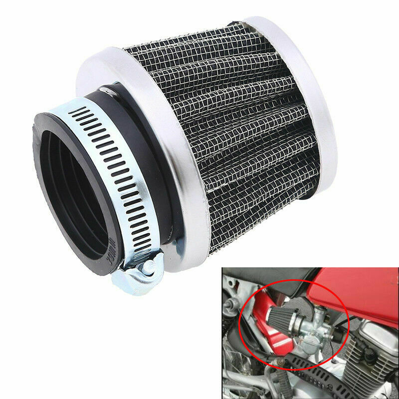 4X 34/35/36mm Air Filter Motorcycle Engine Inlet Cleaner Pod Motocross Universal