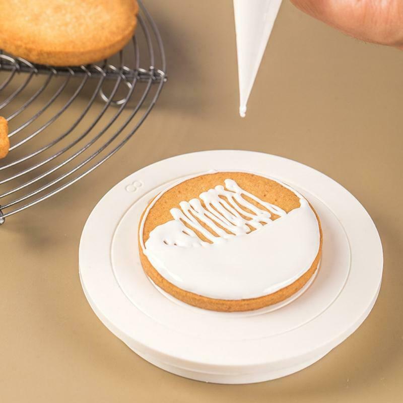 Spinning Cake Decorating Stand Non-Slip Cookie Decorating Turn Table Baking Tool