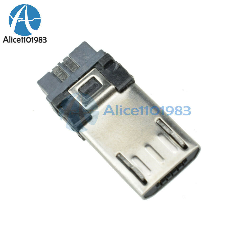 50PCS 5-pin Micro USB Type B male Connector Jacks Socket SMD Adapter Converter