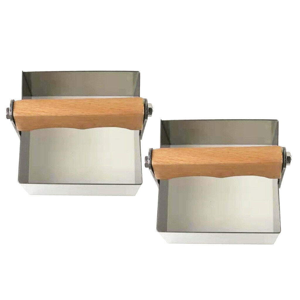 Lots 2 Wooden Handle Honey Stainless Steel Cutter Comb Beekeeping Tool