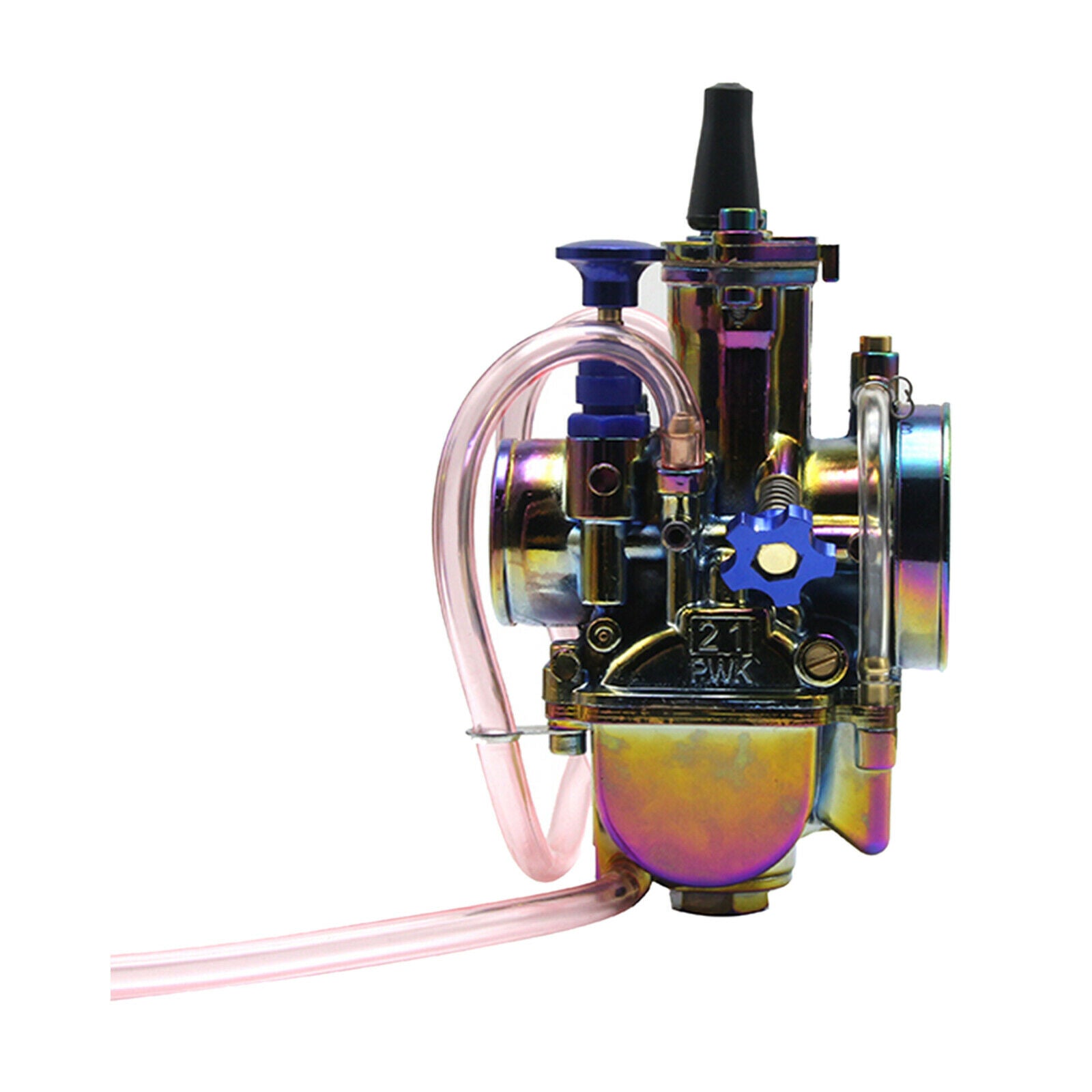 Multicolor PWK 21mm Carburetor Assembly for 90cc - 110cc Pit Bike Scooters