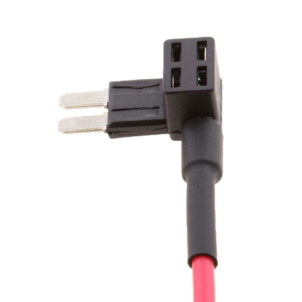 5 Pieces Car Motorcycle ATM Mini Blade Fuse Holder Add a Circuit Fuse Tap