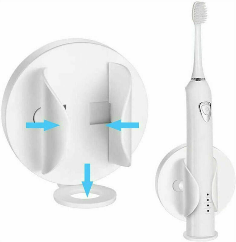 Wall Mounted Electric Toothbrush Stand Release Gravity Auto Lock Holder Base New