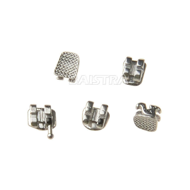 20 Kits Dental Orthodontic Bracket Brace Standard MBT Slot.022 Hook3-4-5 AZDENT