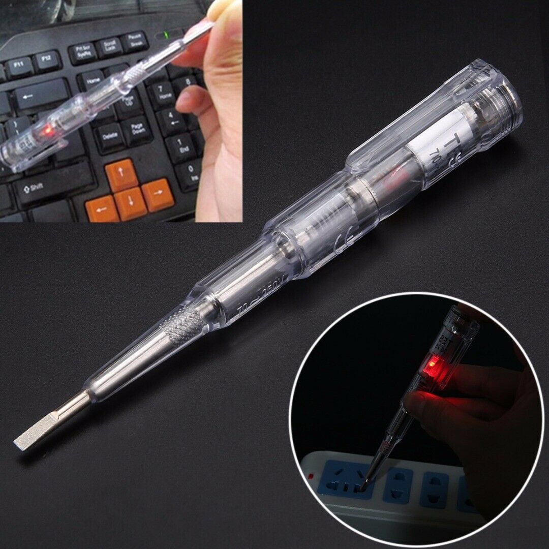 Screwdriver Voltage Test Induced Electric Tester Pen Detector Probe Pen 250V