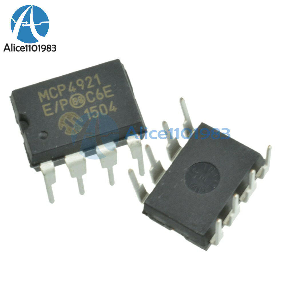 2PCS Digital Analog Converter IC MICROCHIP DIP-8 MCP4921-E/P MCP4921