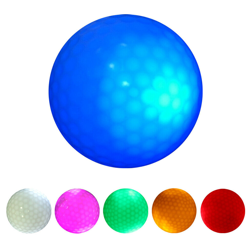 6pcs Night Golf Balls LED Golf Balls Perfect for Night Golf and Practice