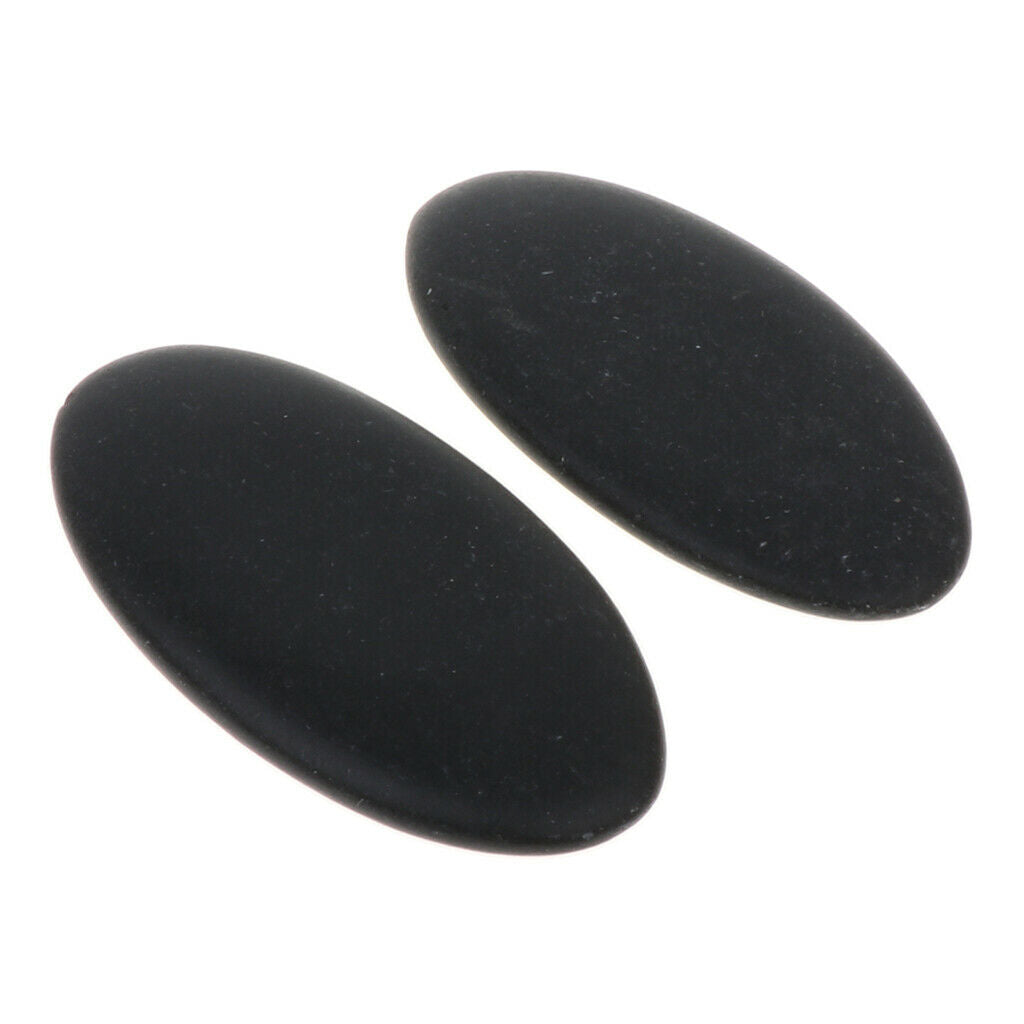 8 Pcs Large Black Natural Basalt Hot Stone Set for Massage Beauty Salon - Can be