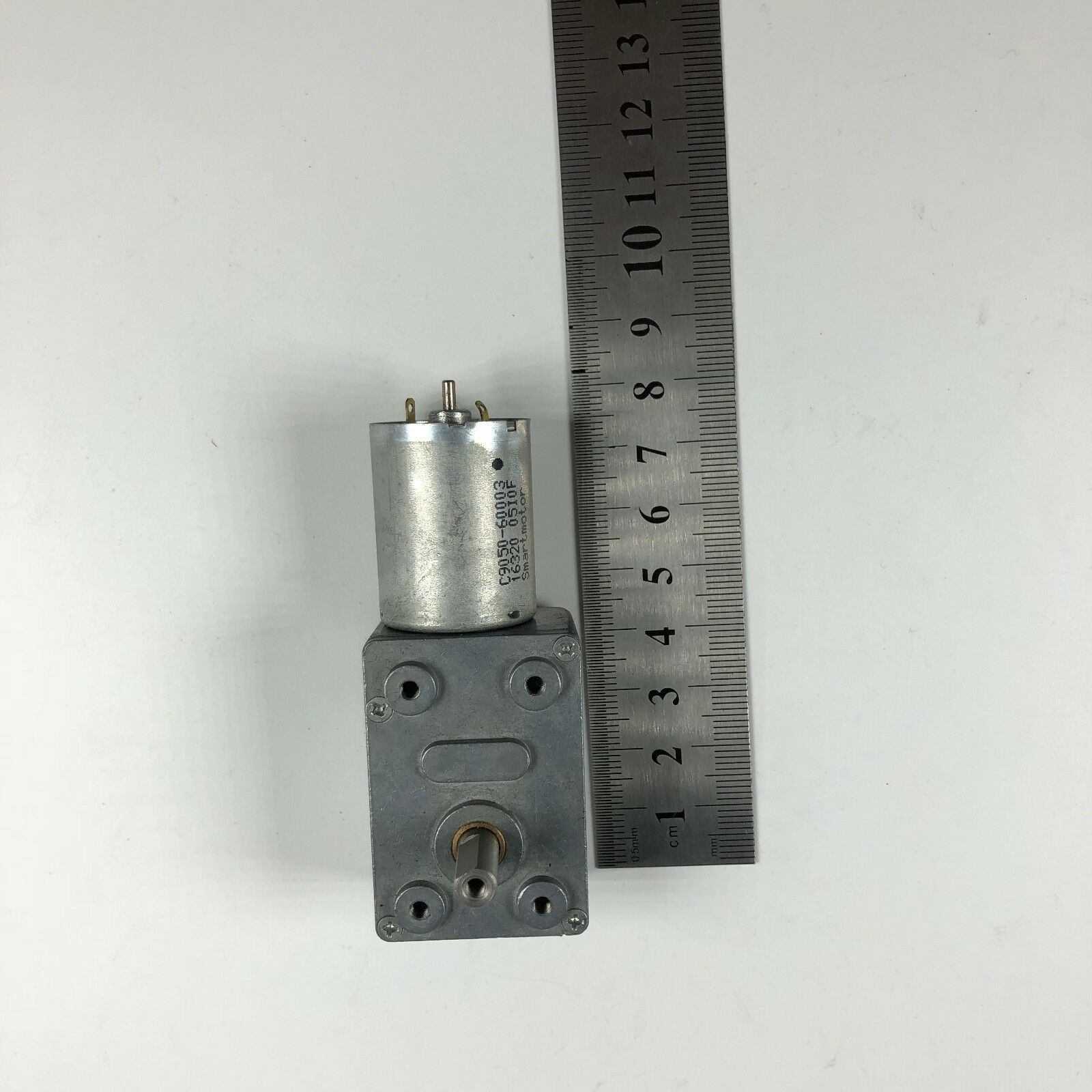 JGY370 12V 10RPM Square Geared Gearhead DC Motor High Torque Output Heavy Duty