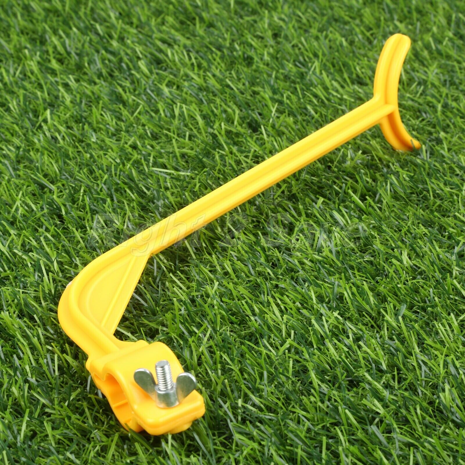 Yellow Plastic Golf Swing Training Golf Putting Golfer Swing Golf Club Accessory