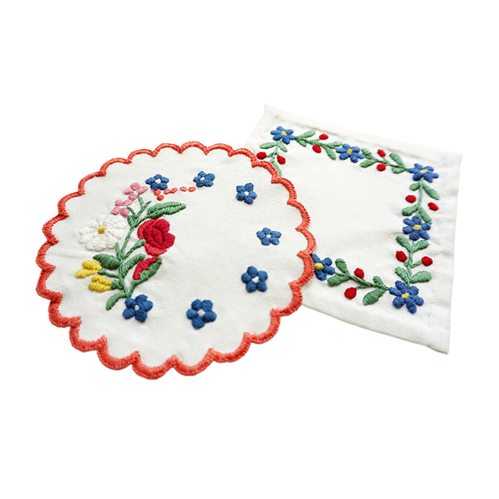 Embroidery set for beginners DIY cross stitch handicrafts red border