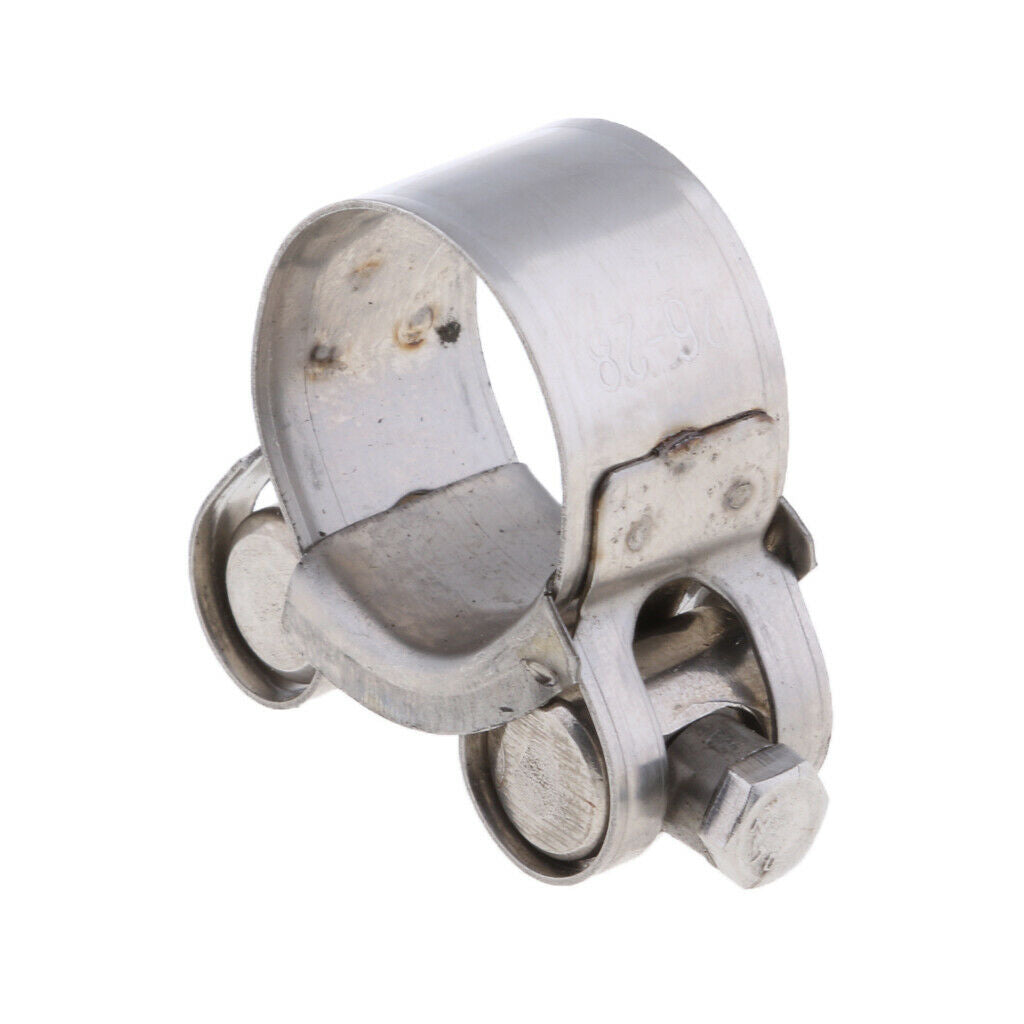 Stainless Steel Exhaust Band Clamp for Exhaust Pipe 29-31mm & 26-28mm