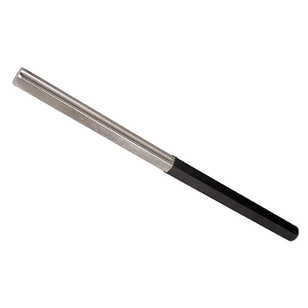Guitar Fret Crowning File Dressing File Luthiers Tool Black Gray Easy To Grip,