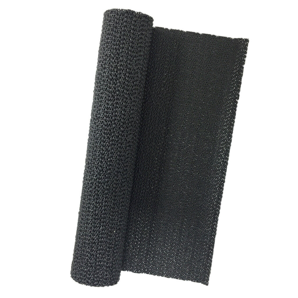 2pc Anti  Grip Pad Cupboard Cabinet Drawer Liner Mat Placemat Black Blue