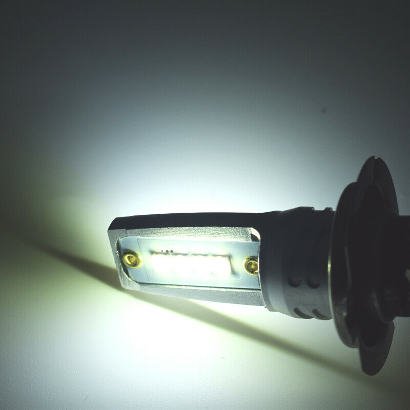 2PCS 6000K 55W White H7 LED Bulb Canbus Car Headlight Fog Light Lamp Universal