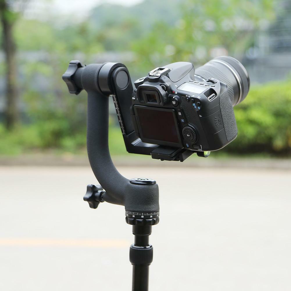 Panoramic 360Â° Gimbal Tripod Ball Head 1/4" Screw Quick Release for DSLR Camera