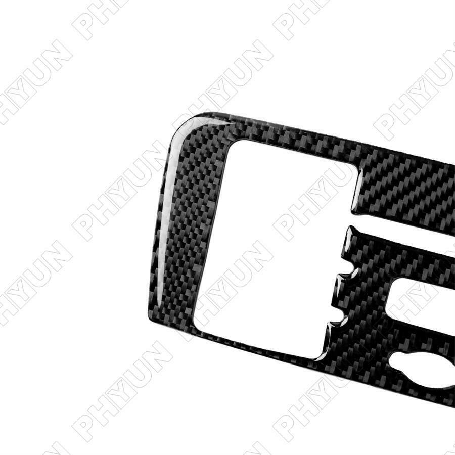 For Mercedes Benz GLA CLA Center Control CD Panel Decor Cover Trim Carbon Fiber