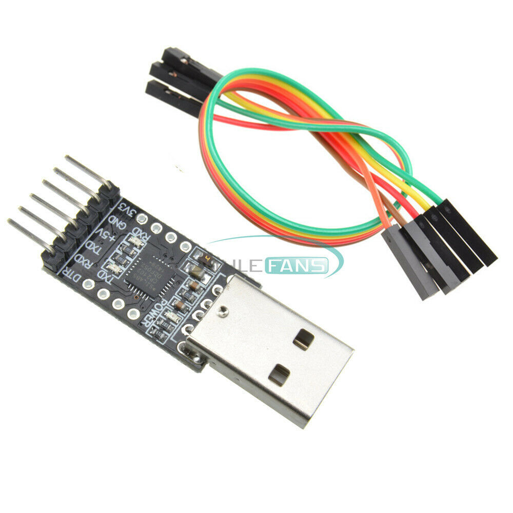 CP2102 USB 2.0 to UART TTL 6PIN Module Serial Converter with Free Cables