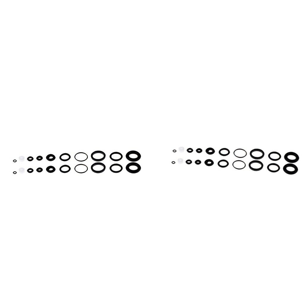 2Set O-Ring Rubber Seals Fits for Airbrush AC084 Easily Use 9x6cm Black